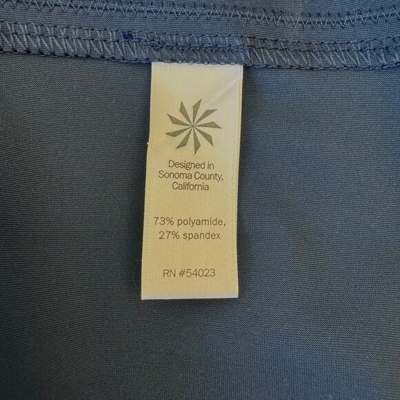 ATHLETA Stellar En Route Navy Blue Scuba Dress Women's Size XS - Picture 10 of 12